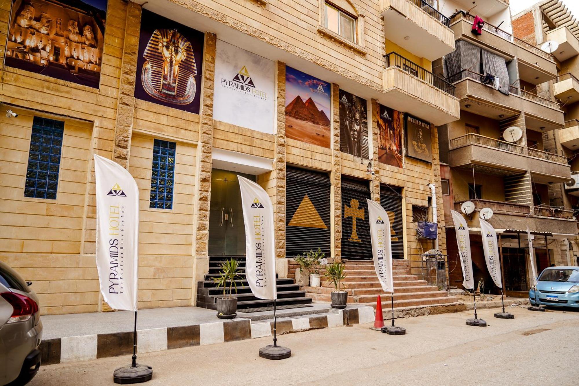 Pyramids Hotel Kafret el-Gabal Eksteriør bilde