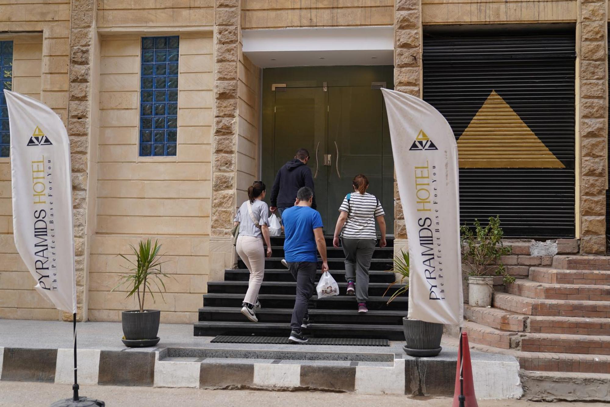 Pyramids Hotel Kafret el-Gabal Eksteriør bilde