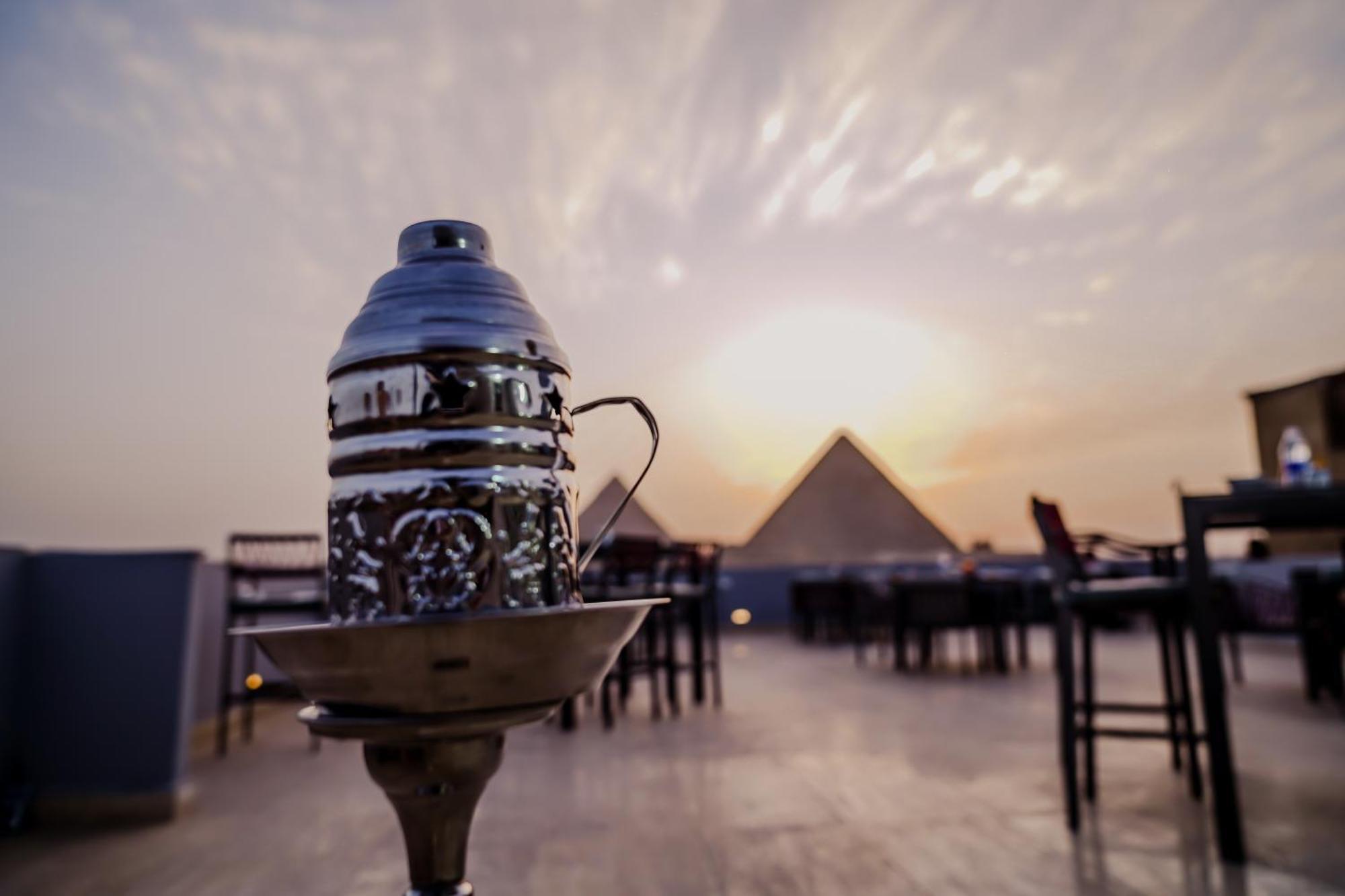 Pyramids Hotel Kafret el-Gabal Eksteriør bilde