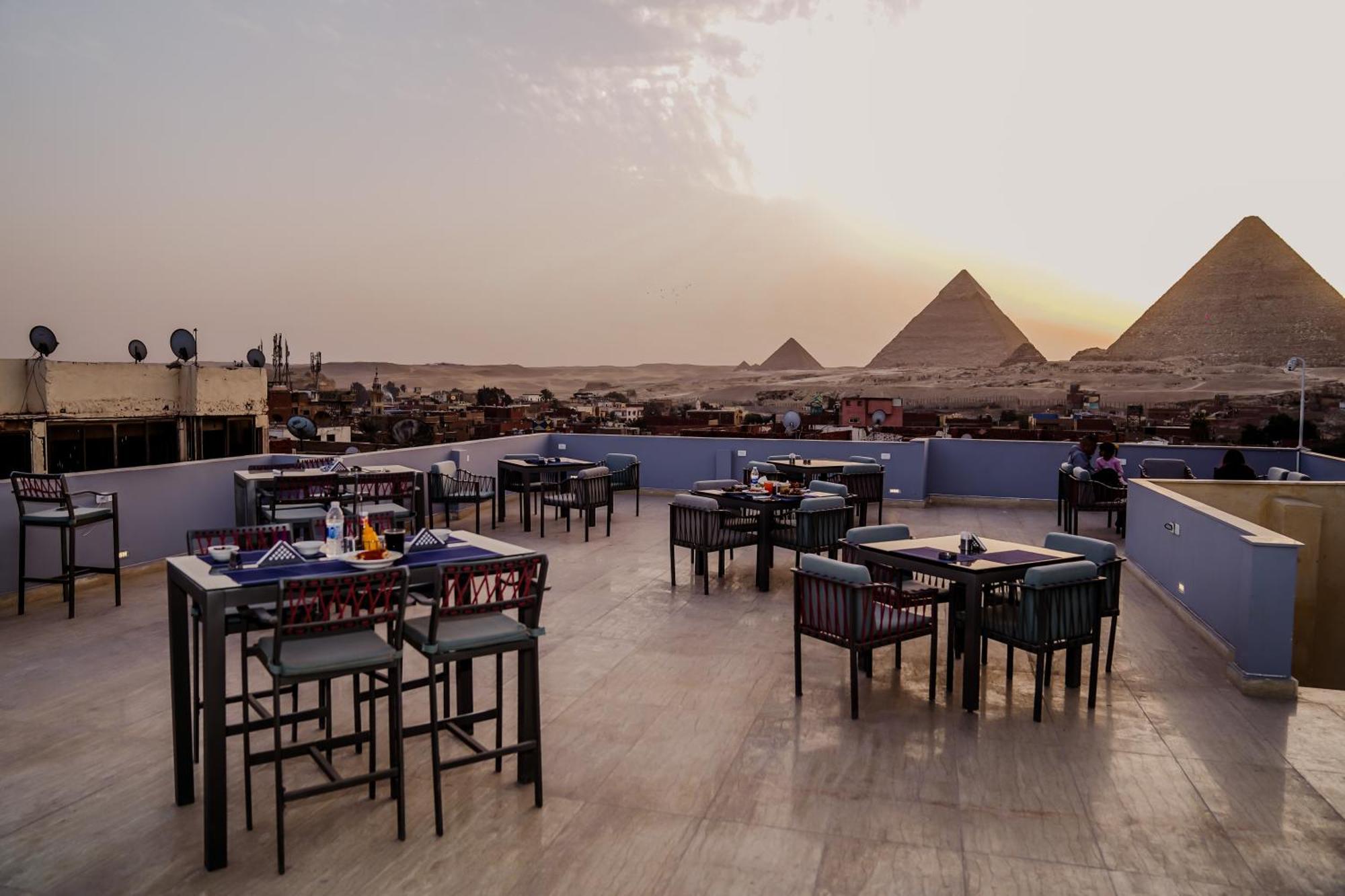 Pyramids Hotel Kafret el-Gabal Eksteriør bilde